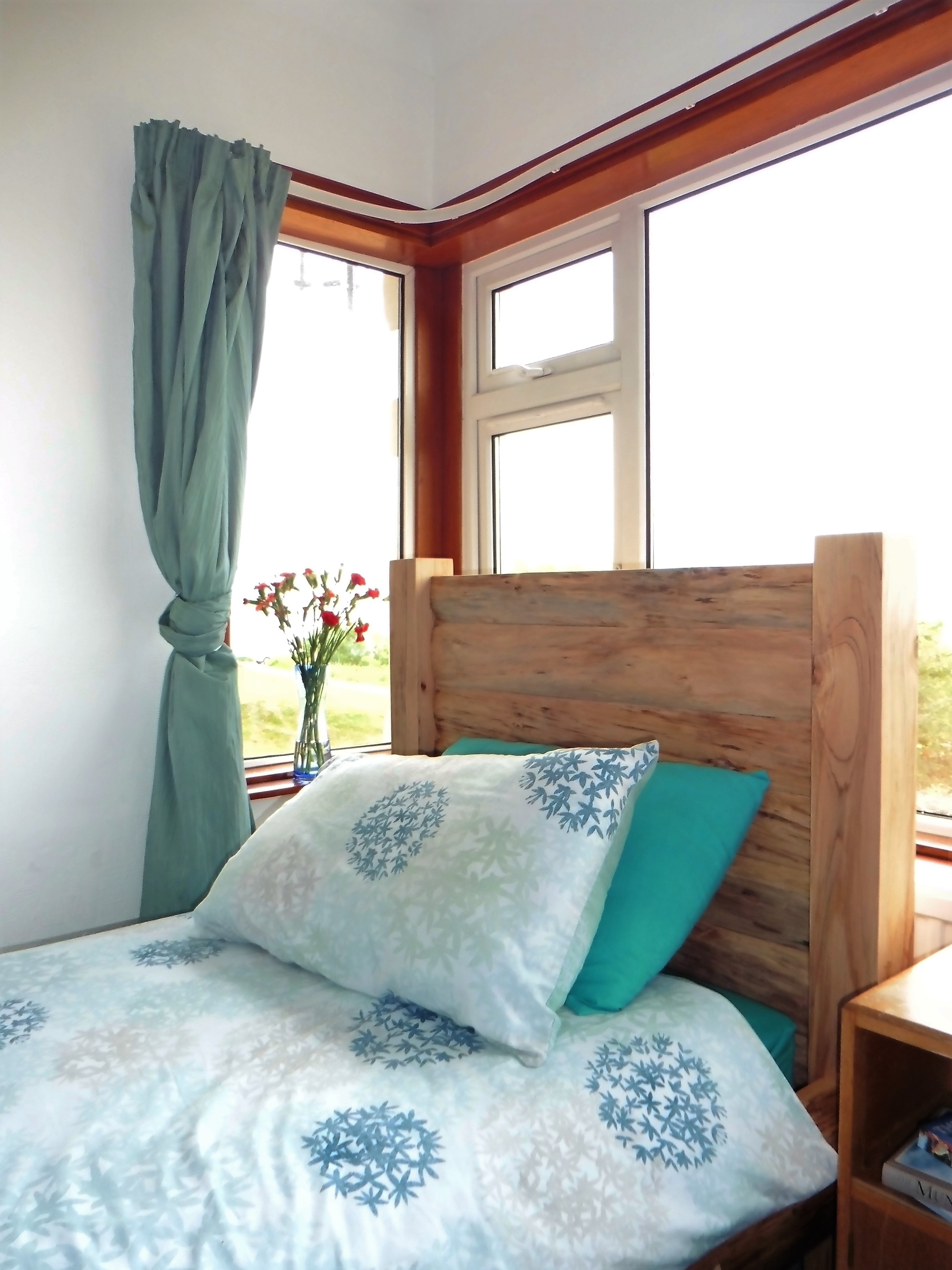 Close up one pillow end Skye Basecamp Skye Basecamp for exploring the Isle of Skye