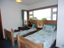 Room with guest, Skye Basecamp