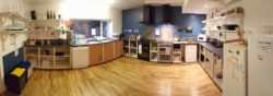 kitchen of Skye Basecamp
