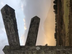 Breakish sign post