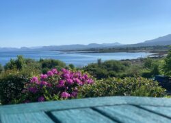 View from Garden of Skye Basecamp Lodge