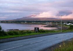 View from the hostel towards Waterloo, Skye